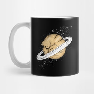 Cat Saturn colored (Caturn) Mug